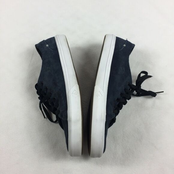 Sperry Striper II LTT Suede Sneakers in Navy Blue - Picture 4 of 8